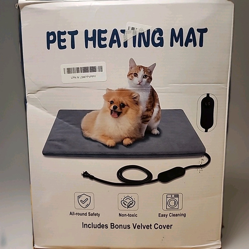Pet Heating Mat 28in X 47in 6 Settings